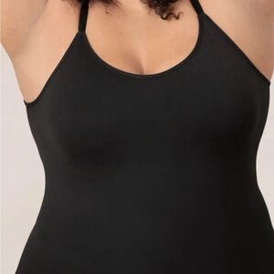 2X Shapermint Black Shapewear Camisole